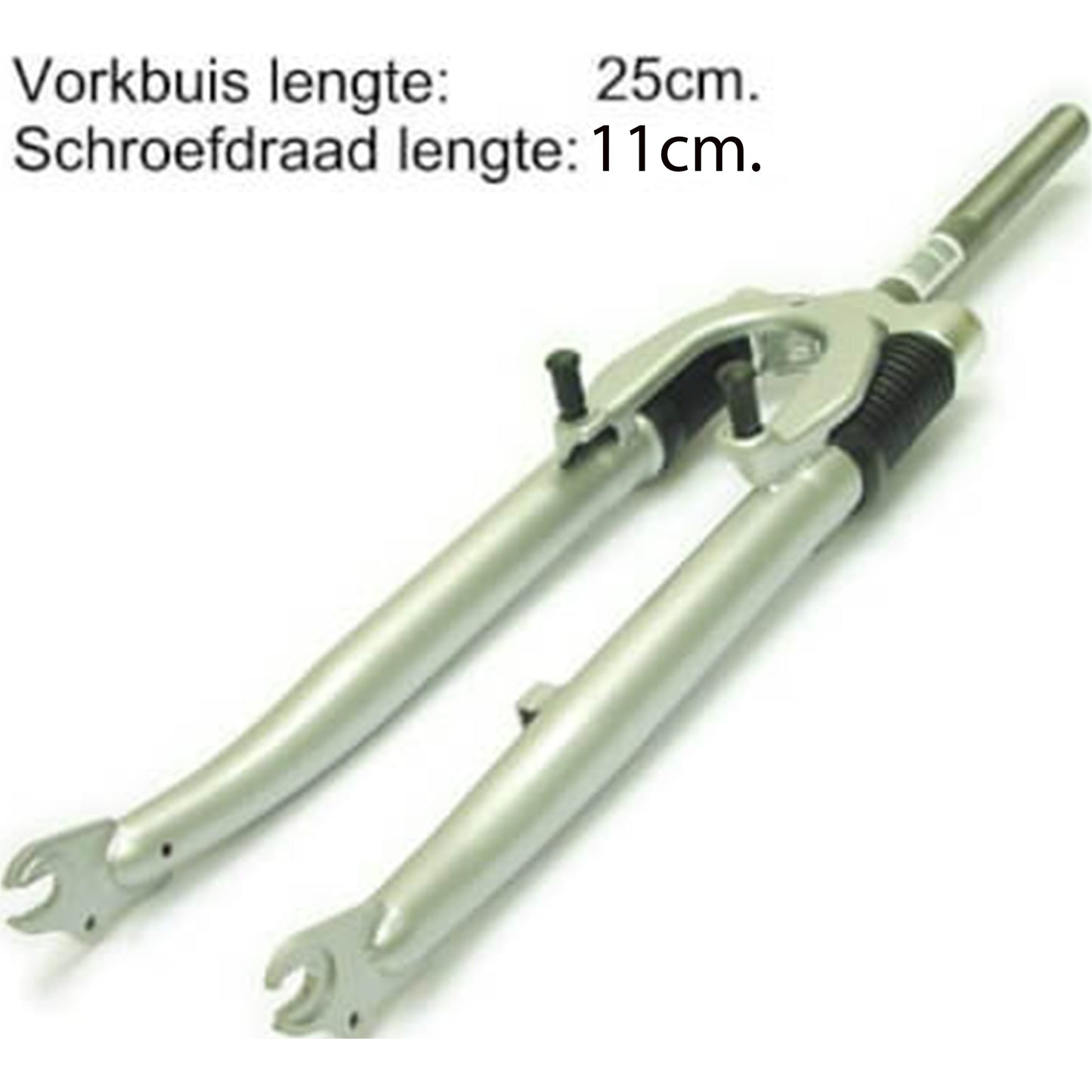 Federgabel 28 Zoll Hybrid 1 Zoll silber