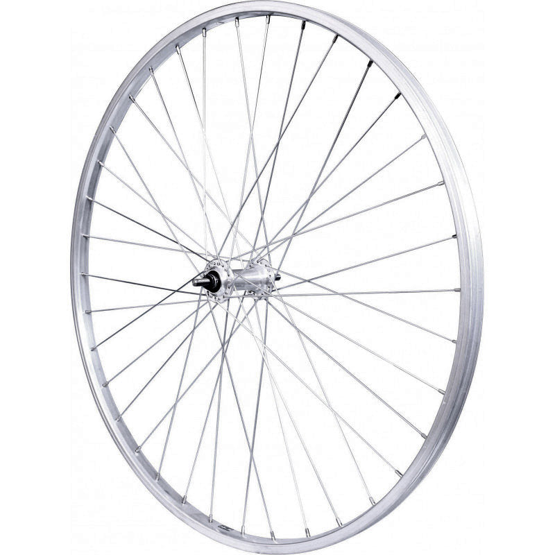 Velox -Vorderrad M110 28 feste Achse Alu Silber