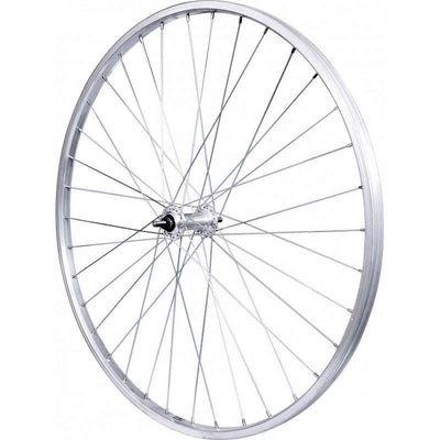 Velox -Vorderrad M110 28 feste Achse Alu Silber