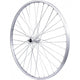 Velox -Vorderrad M110 28 feste Achse Alu Silber