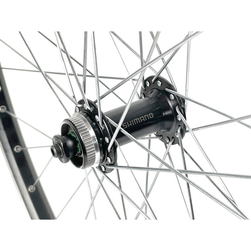 Shimano Velox Frontrad Mach1 ER-10 28 QC300 Disc Schwarz