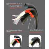 Velox Rim Tape doppelseitige Jantex -Rohr 18 mm für 1 Rad - afbeelding 3