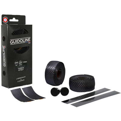 Velox Guidoline Lenkerband Carbonoptik ø2,5x3,0mm 175cm schwarz