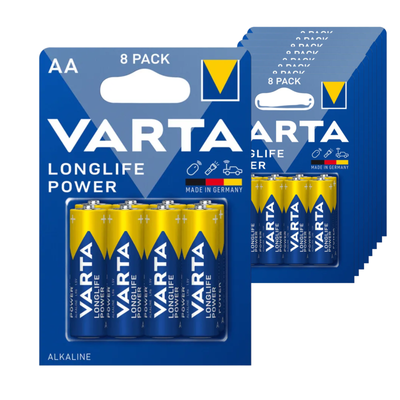 Varta Longlife Power AA Einzelblister (10x 8 Stück)