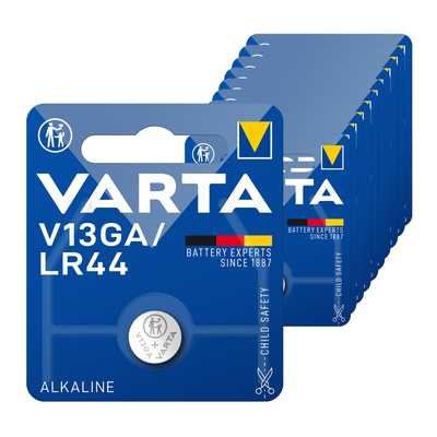 Varta -Taste -Zelle V13GA LR44 1,5 V (P10)