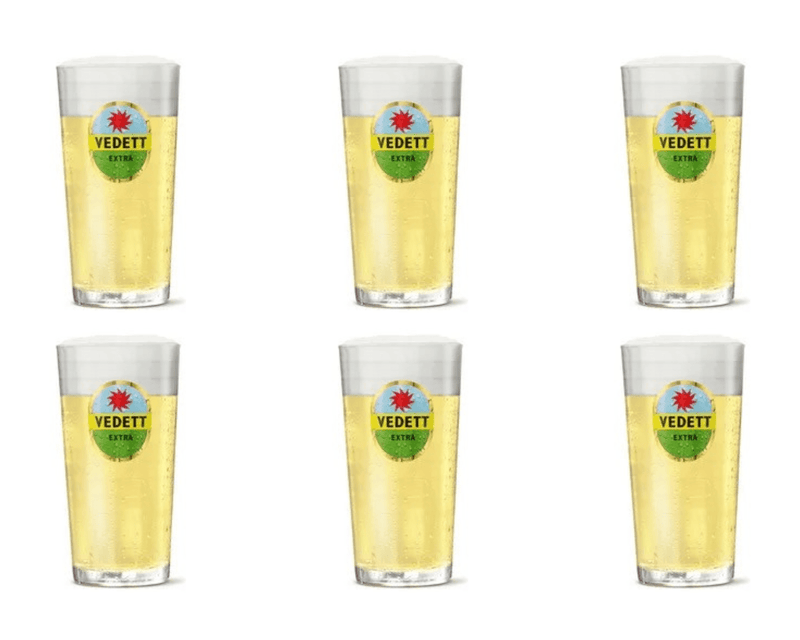 Vedett Weißglas (6x 33cl)