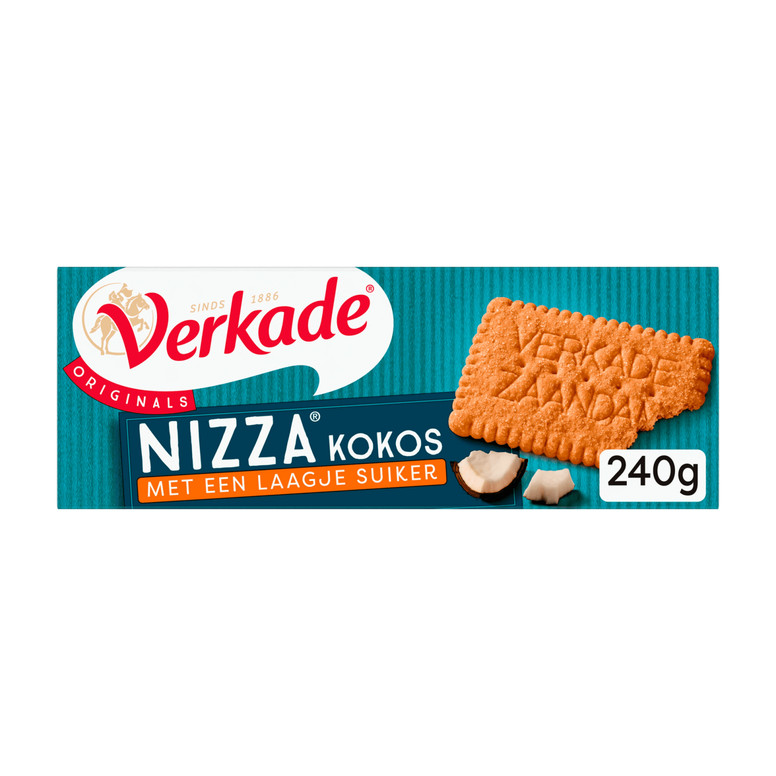Verkade Nizza Kokosnuss (4x 240gr)