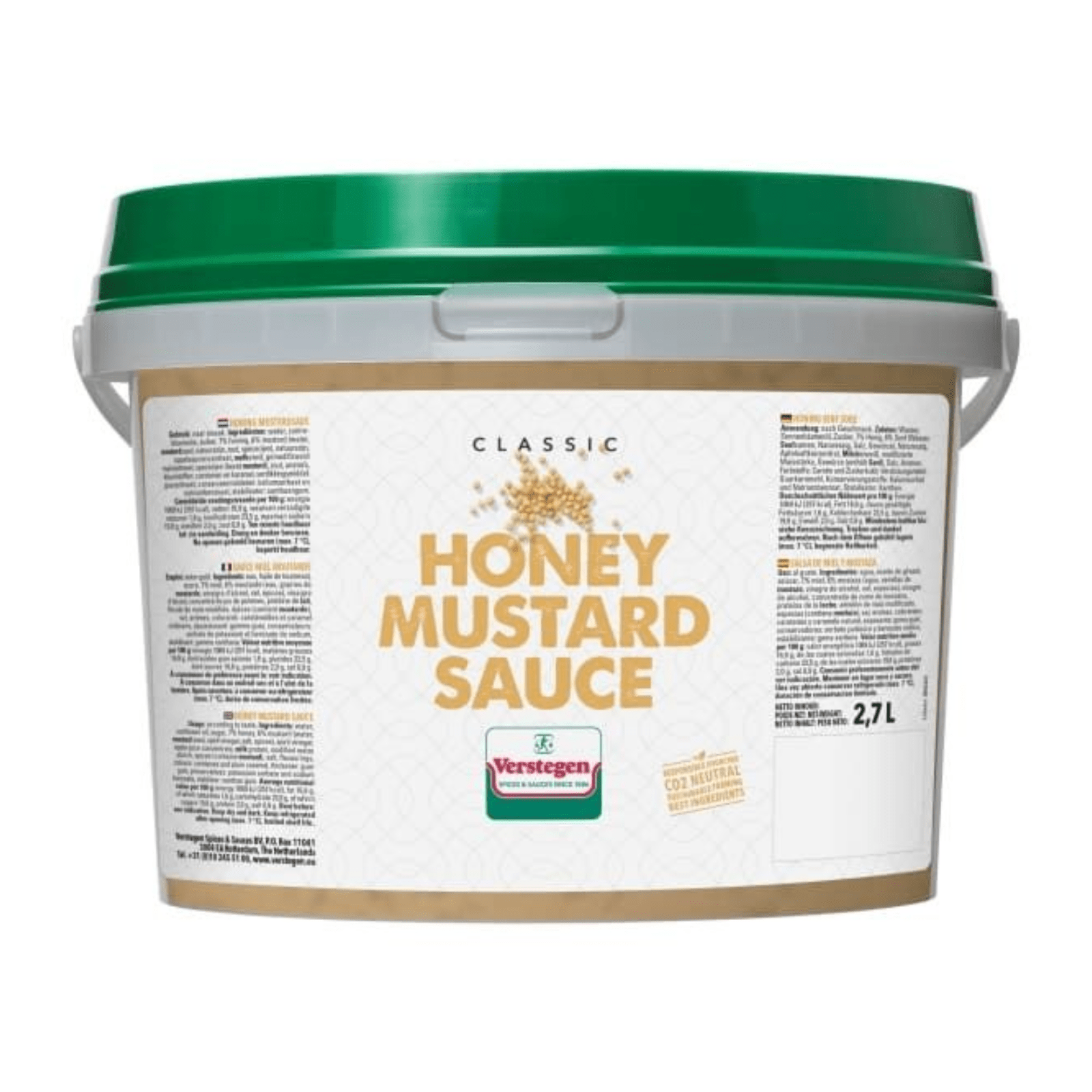 Verstegen Honig-Senf-Sauce (2,7 Liter)