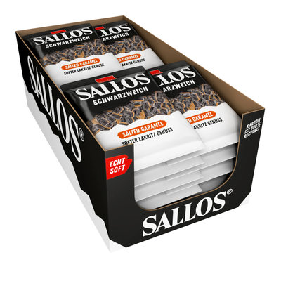 Villosa Sallos schwarzes gesalzenes Karamell (20x 200gr)