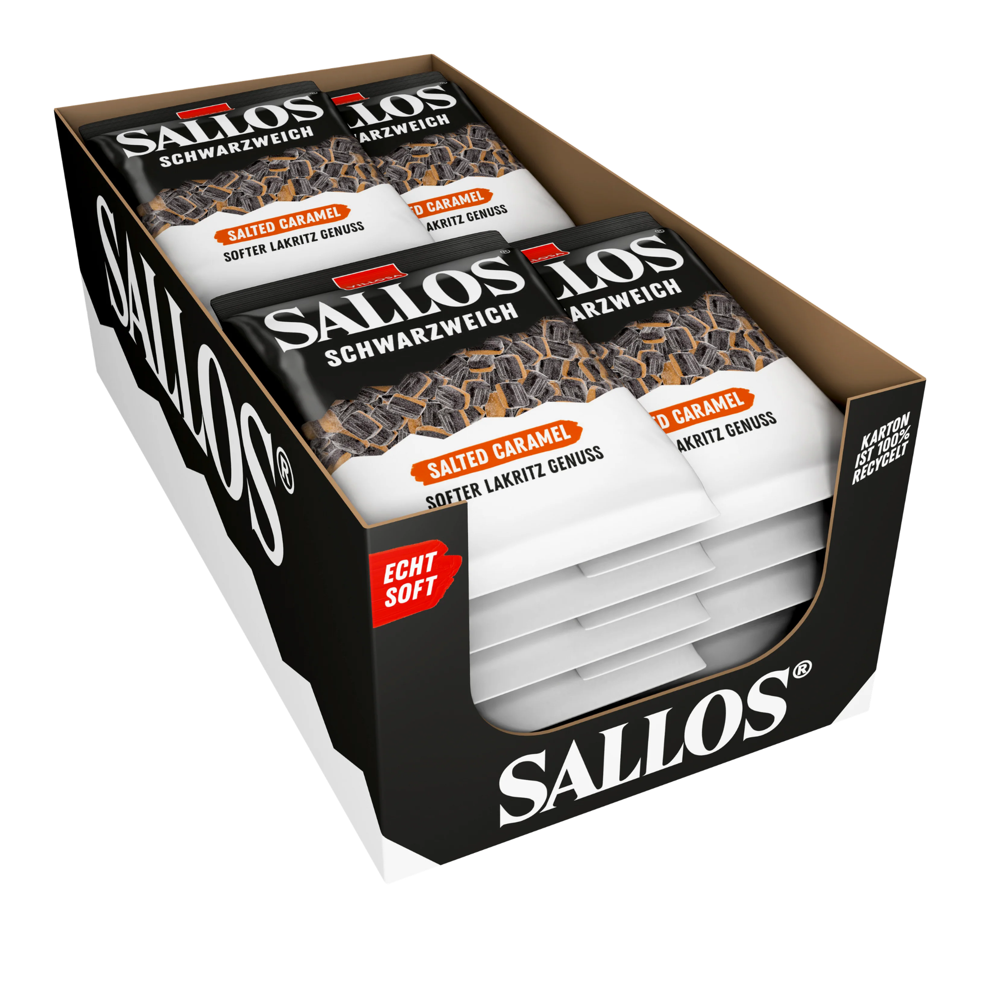 Villosa Sallos schwarzes gesalzenes Karamell (20x 200gr)