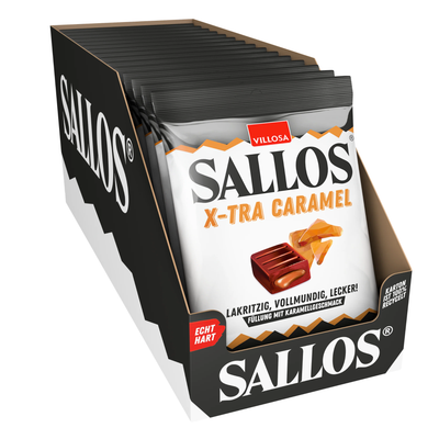 Villosa sallos x-tra Karamell (15x 135gr)