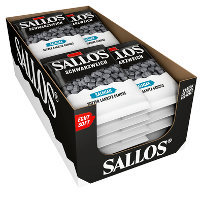 Villosa Sallos Schwarzweich Salmiak 200gr. a20