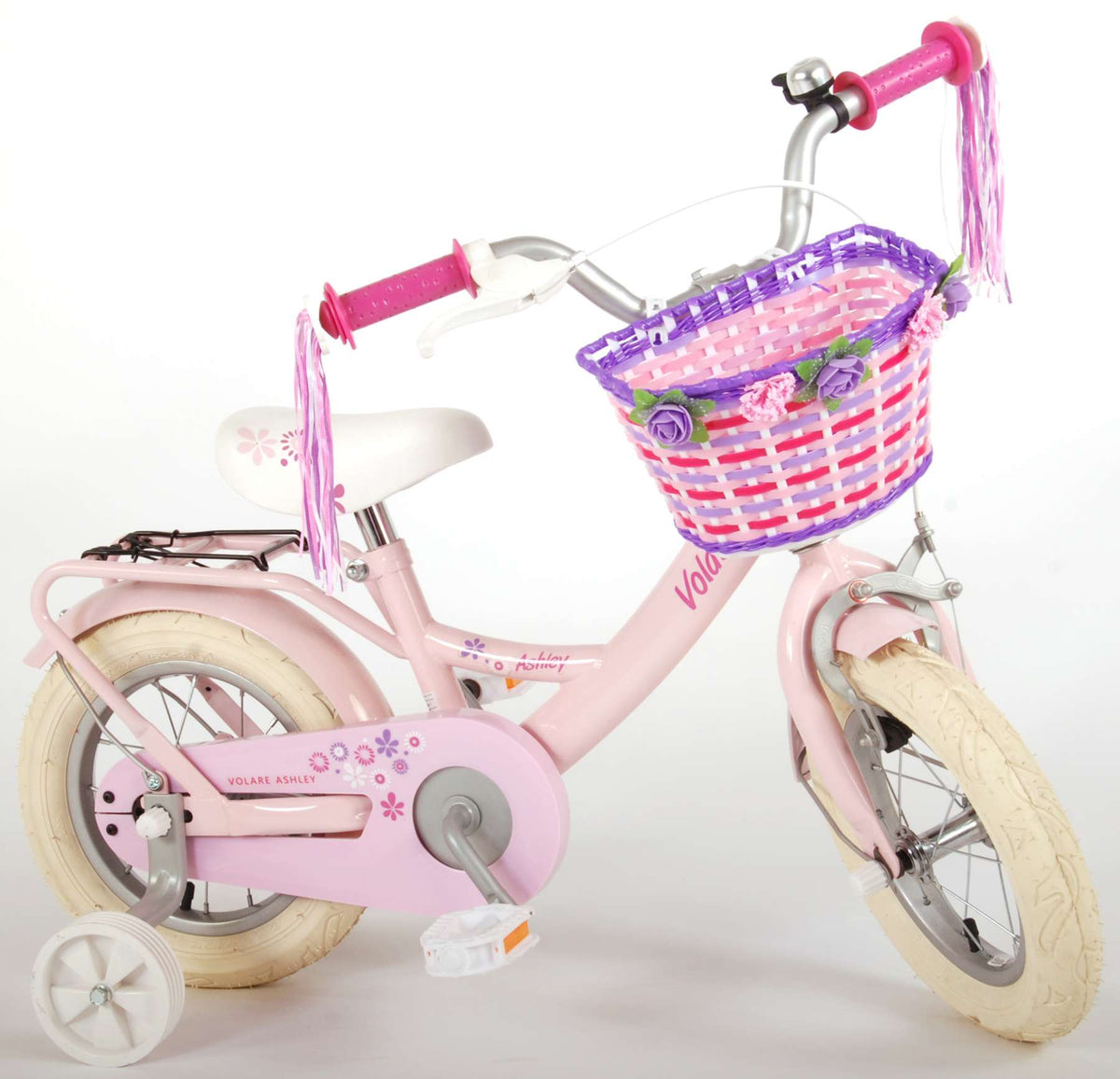 Volare Ashley Children's Bike - Mädchen - 12 Zoll - Pink - 95% versammelte sich