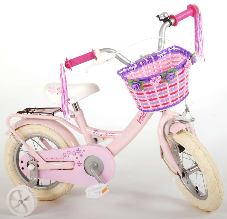 Volare Ashley Children's Bike - Mädchen - 12 Zoll - Pink - 95% versammelte sich
