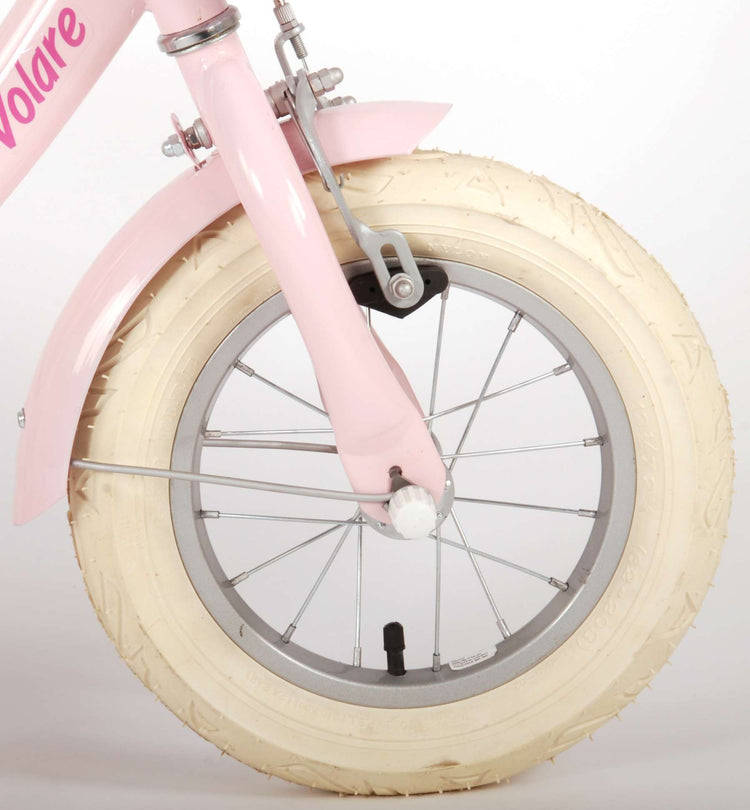 Volare Ashley Children's Bike - Mädchen - 12 Zoll - Pink - 95% versammelte sich