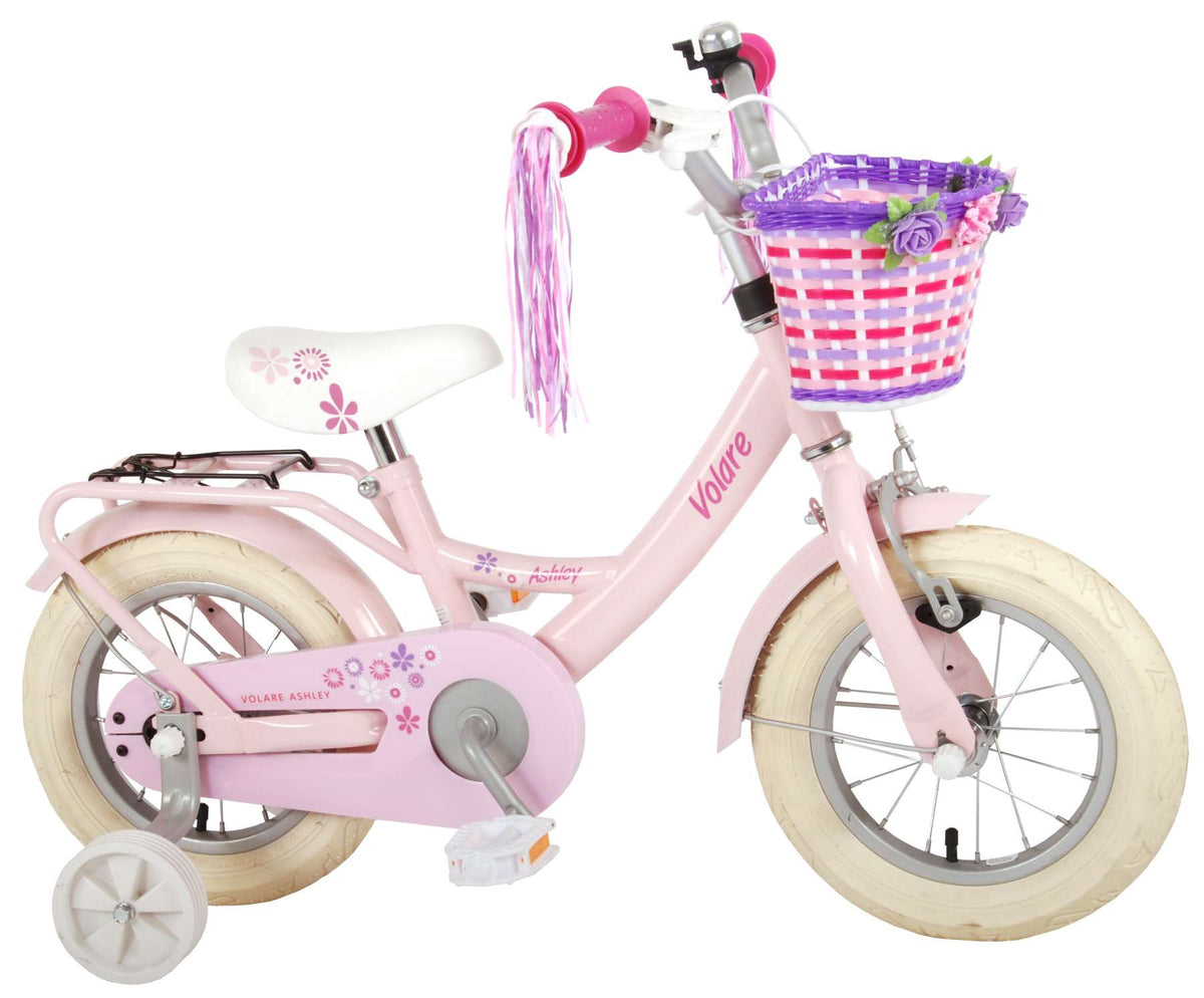 Volare Ashley Children's Bike - Mädchen - 12 Zoll - Pink - 95% versammelte sich