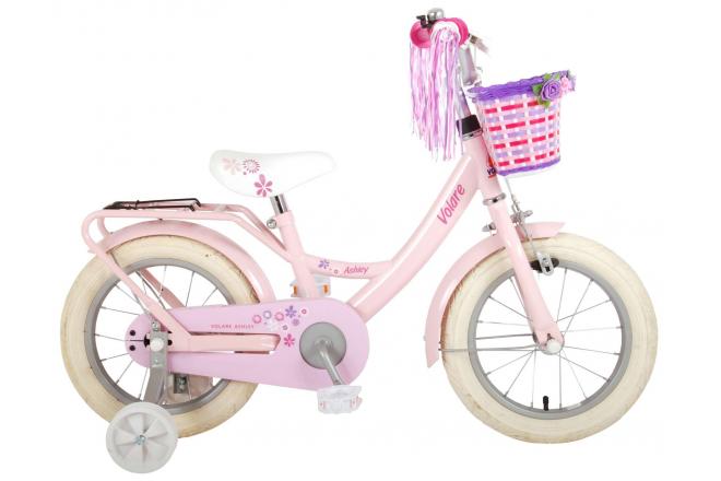 Volare Ashley Children's Bicycle - Mädchen - 14 Zoll - Pink - 95% versammelte sich