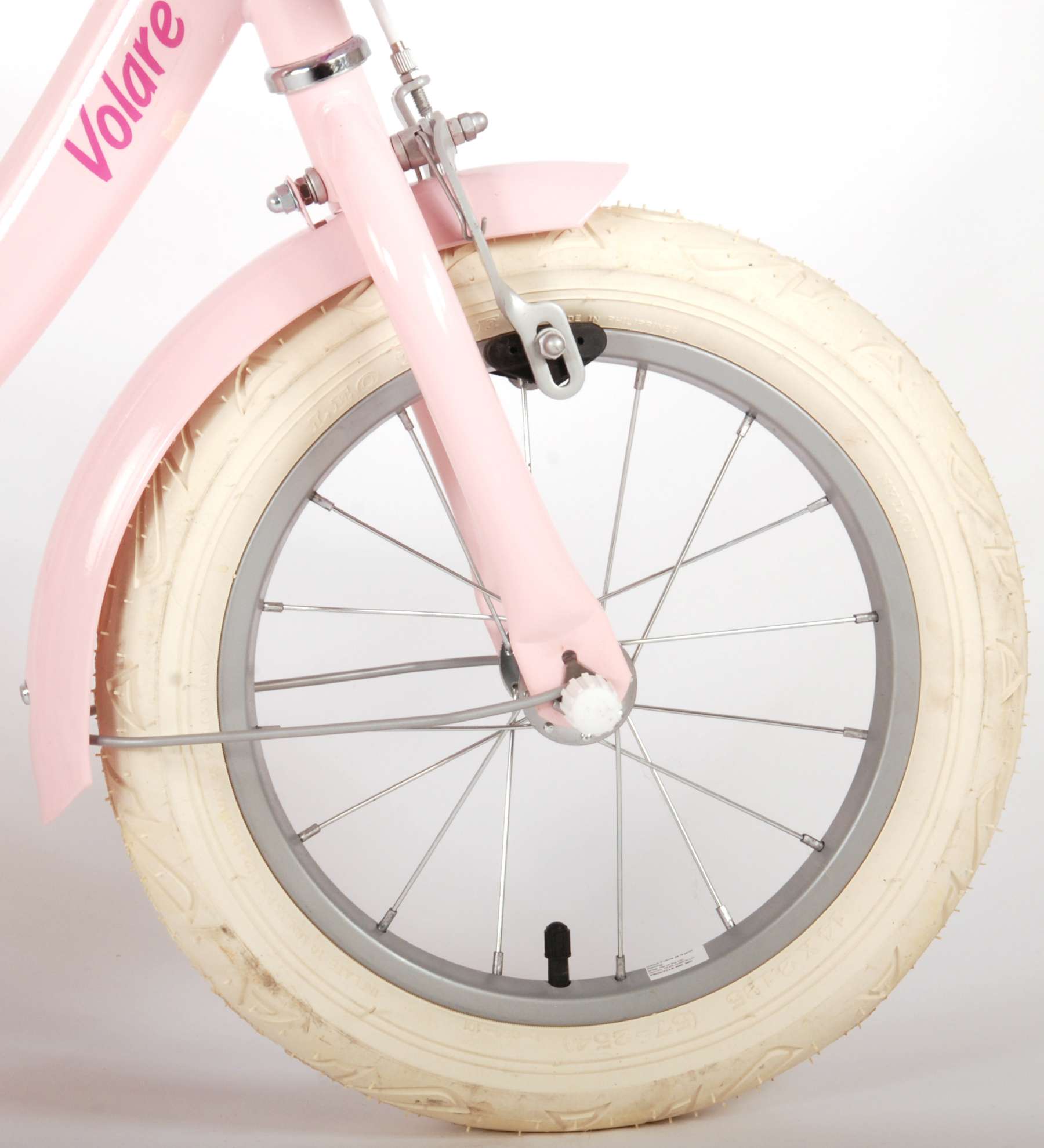 Volare Ashley Children's Bicycle - Mädchen - 14 Zoll - Pink - 95% versammelte sich