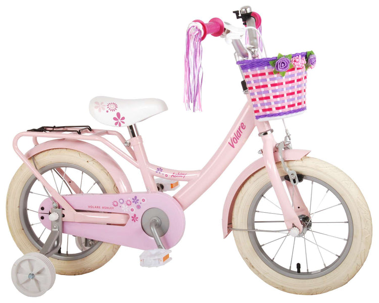 Volare Ashley Children's Bicycle - Mädchen - 14 Zoll - Pink - 95% versammelte sich