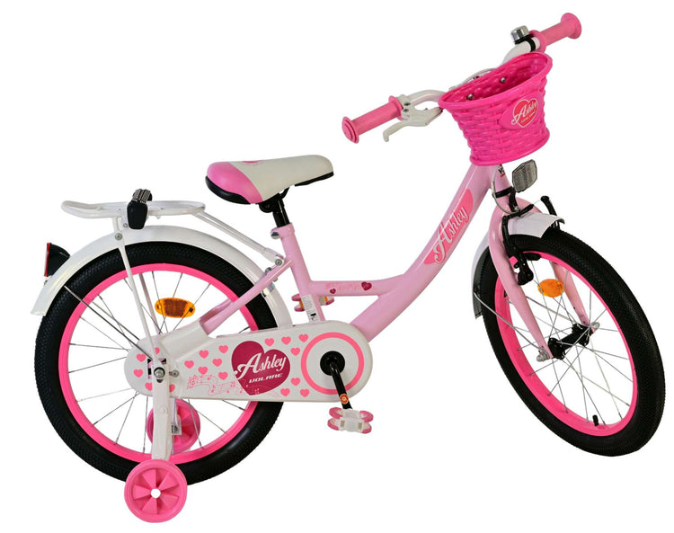 Volare Ashley Kinderfahrrad – Mädchen – 18 Zoll – Rosa