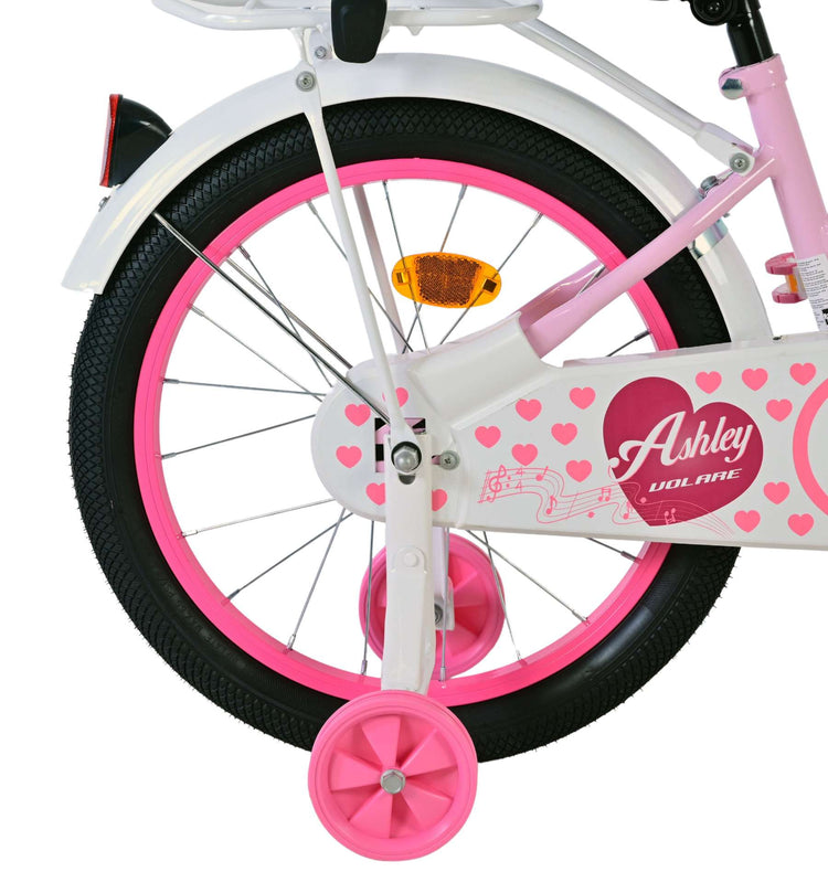 Volare Ashley Kinderfahrrad – Mädchen – 18 Zoll – Rosa