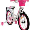 Volare Ashley Kinderfahrrad – Mädchen – 18 Zoll – Weiß