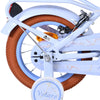 Volare Ashley Kinderfahrrad – Mädchen – 12 Zoll – Pastellblau – zwei Handbremsen