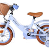 Volare Ashley Kinderfahrrad – Mädchen – 12 Zoll – Pastellblau – zwei Handbremsen