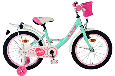 Volare Ashley Kinderfahrrad – Mädchen – 18 Zoll – Grün