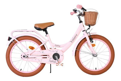 Volare Ashley Kinderfahrrad – Mädchen – 18 Zoll – Rosa