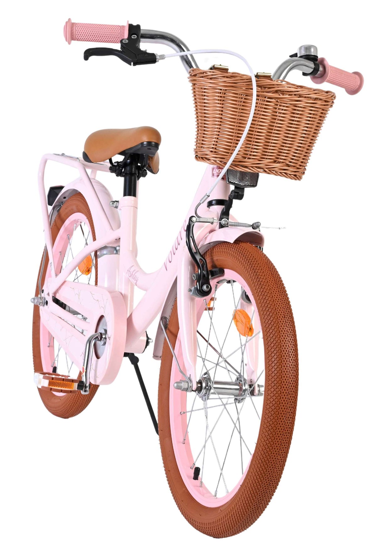 Volare Ashley Kinderfahrrad – Mädchen – 18 Zoll – Rosa
