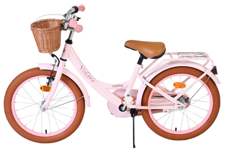 Volare Ashley Kinderfahrrad – Mädchen – 18 Zoll – Rosa