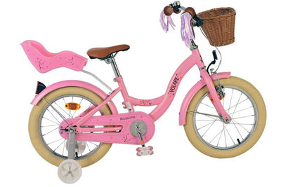 Volare Blossom Kinderfahrrad – Mädchen – 16 Zoll – Rosa