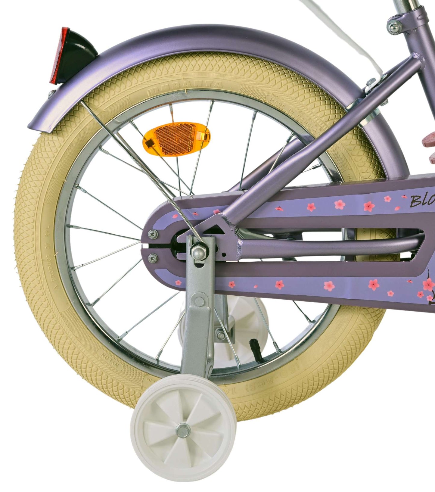 Volare Blossom Kinderfahrrad – Mädchen – 16 Zoll – Lila
