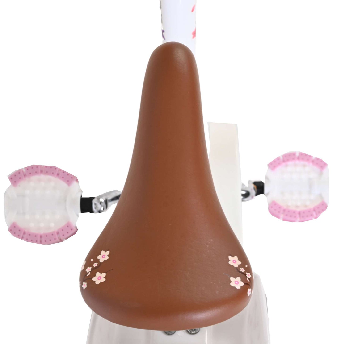 Volare Blossom Kinderfahrrad - Mädchen - 12 Zoll - Weiß