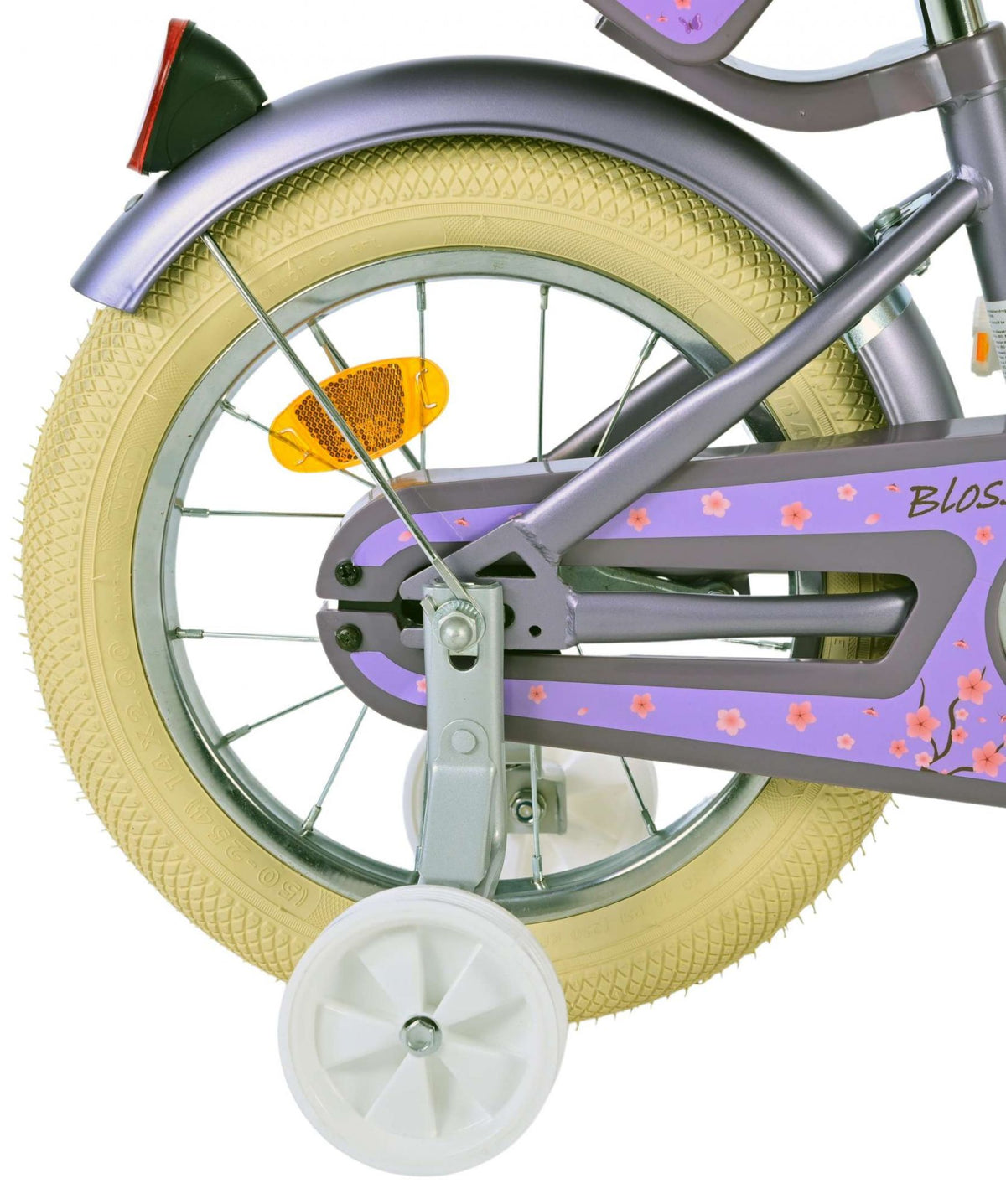Volare Blossom Children's Bicycle Girls 14 Zoll lila