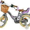 Volare Blossom Children's Bicycle Girls 14 Zoll lila zwei Handbremsen
