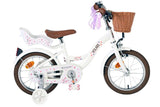 Volare Blossom Children's Bicycle Girls 14 Zoll weiß - afbeelding 1
