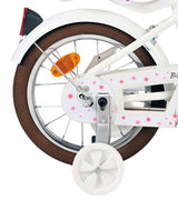 Volare Blossom Children's Bicycle Girls 14 Zoll weiß - afbeelding 2