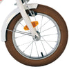 Volare Blossom Children's Bicycle Girls 14 Zoll weiße zwei Handbremsen