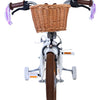 Volare Blossom Children's Bicycle Girls 14 Zoll weiße zwei Handbremsen