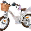 Volare Blossom Children's Bicycle Girls 14 Zoll weiße zwei Handbremsen