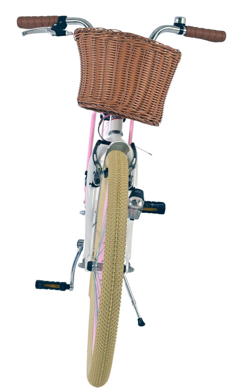 Volare Blossom Kinderbike - Mädchen - 24 Zoll - Weiß
