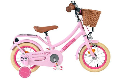 Volare Exzellente Kinderfahrrad - Mädchen - 12 Zoll - Pink