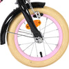 Volare Exzellente Kinderfahrrad - Mädchen - 12 Zoll - schwarz