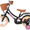 Volare Exzellente Kinderfahrrad - Mädchen - 12 Zoll - schwarz