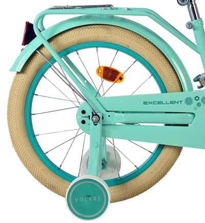 Volare ausgezeichnetes Kinderfahrrad - Mädchen - 18 Zoll - Grün