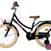 Volare ausgezeichnetes Kinderfahrrad – Mädchen – 18 Zoll – Schwarz – 95 % zusammengebaut