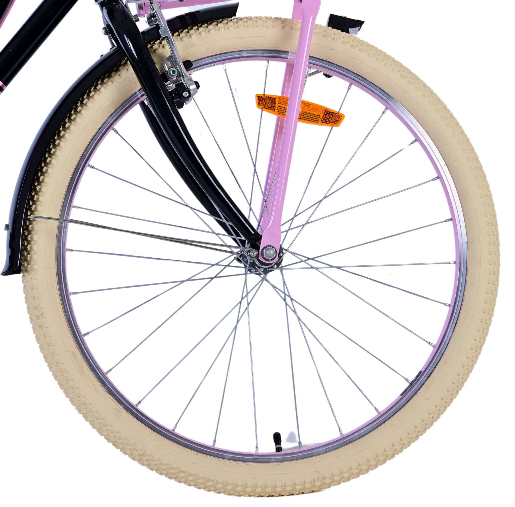 Volare Volare Children's Bike Girls 24 Zoll schwarze zwei Handbremsen