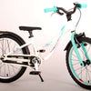 Volare Glamour Children's Bicycle - Mädchen - 18 Zoll - Weiße Minze Grün - Prime Collection